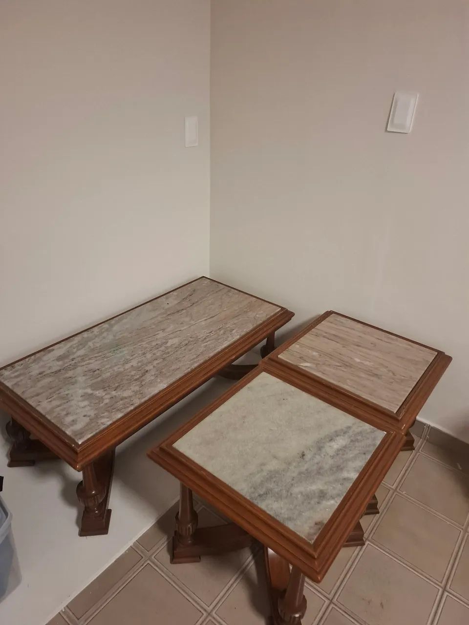 Mesa de centro e laterais  - Foto 2