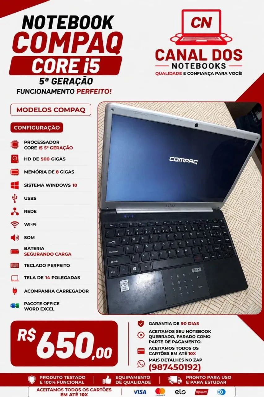Notebook Ultra i5