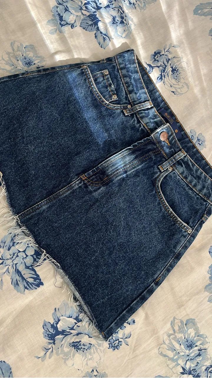 Saia jeans 