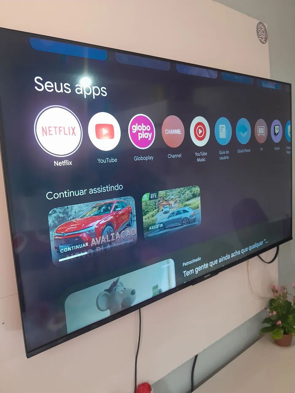 Google TV Semp 55 polegadas super nova  - Foto 5