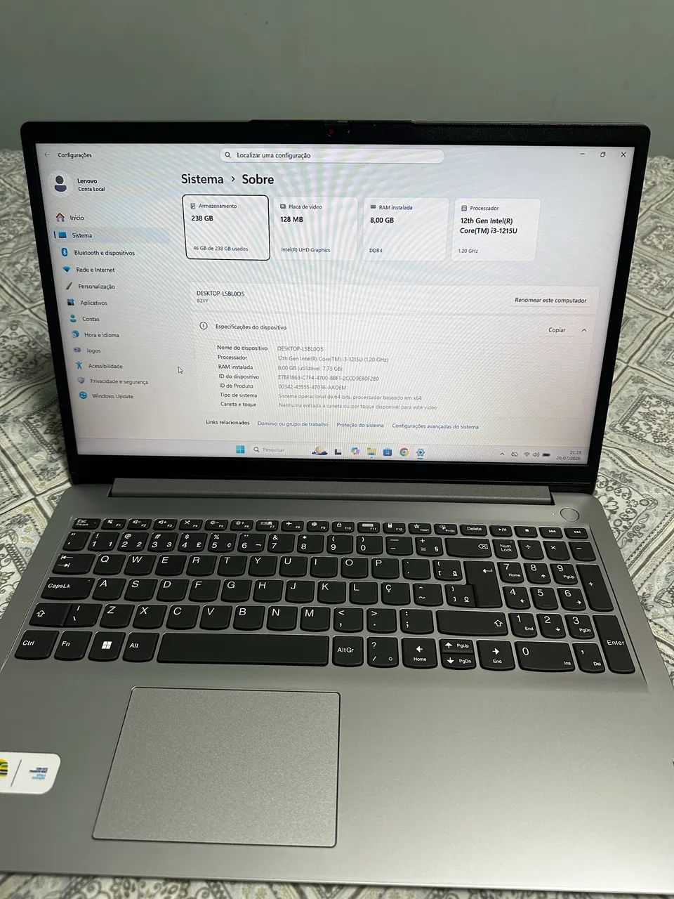 Notebook Lenovo (Semi-novo) - Foto 4