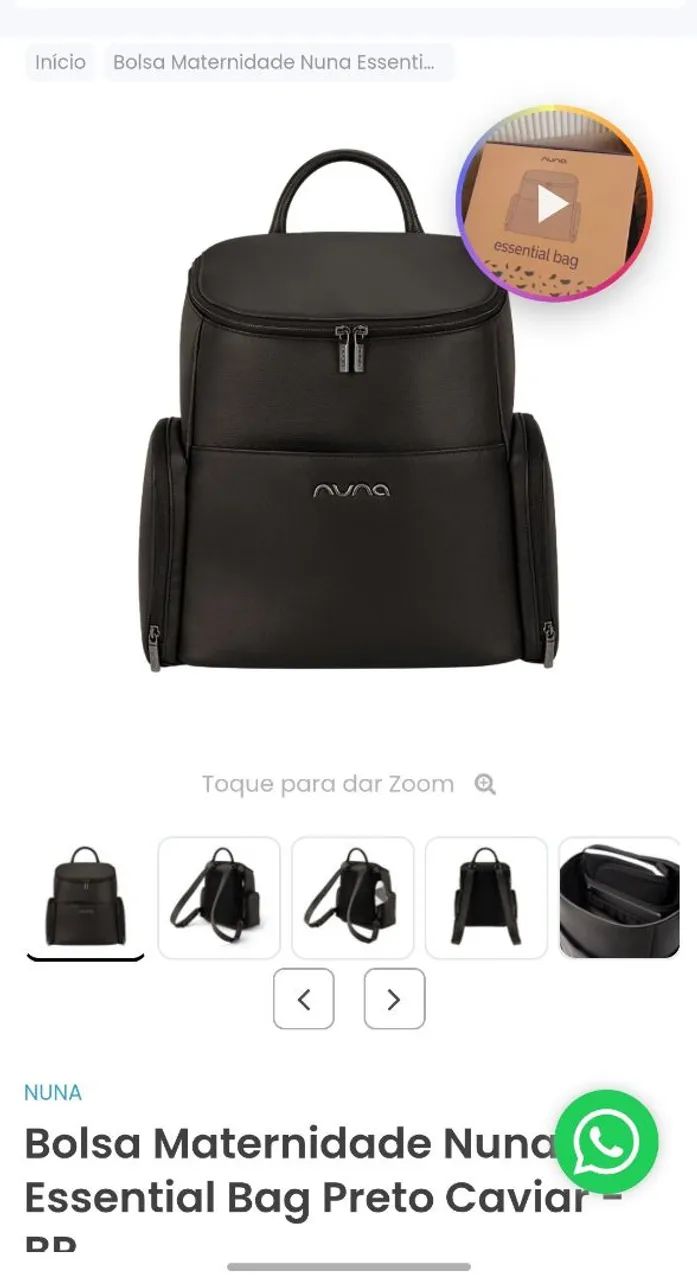 Bolsa de Maternidade Essential Bag Nuna - Foto 4