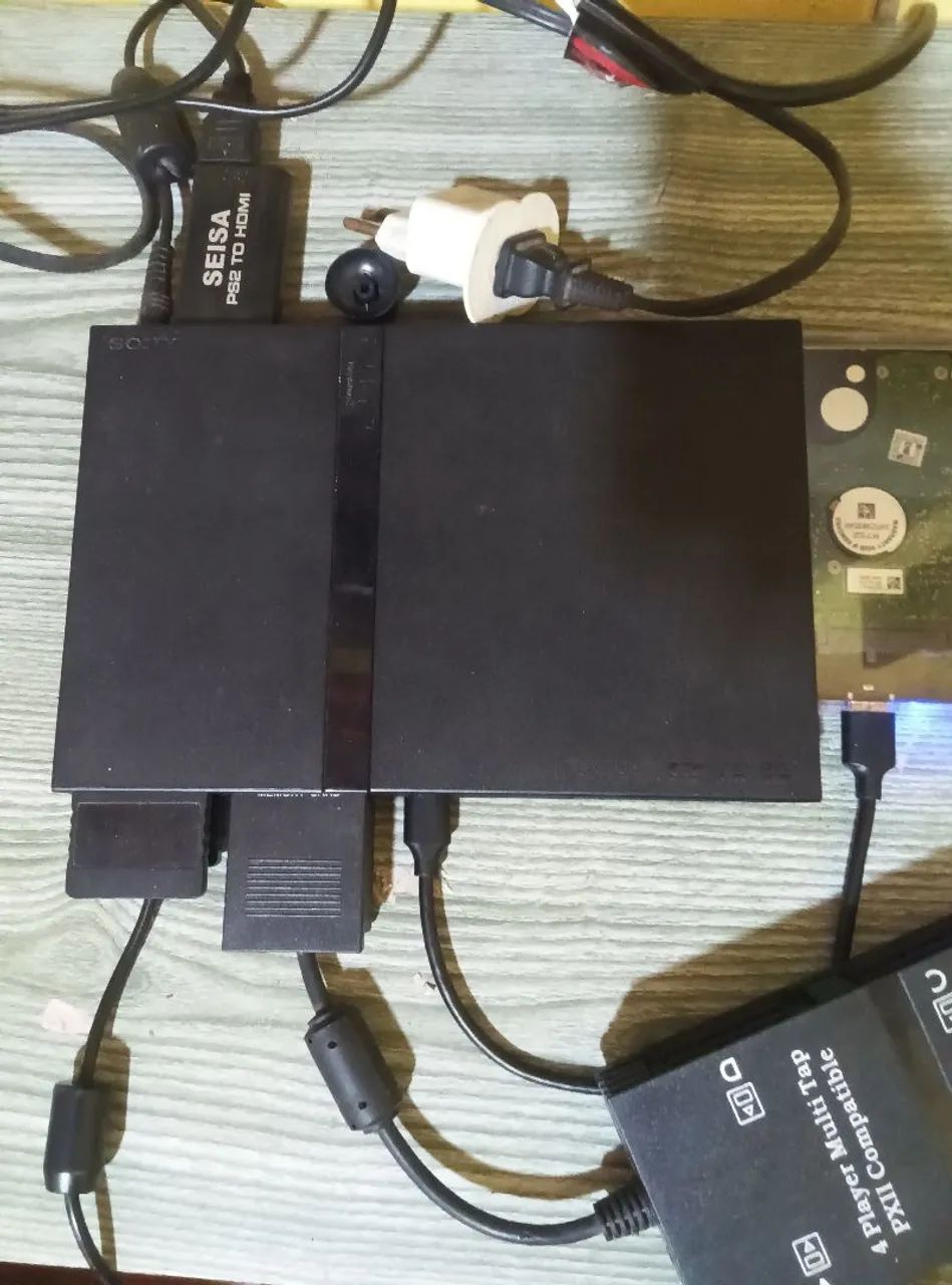 Playstation 2 desbloqueado (com leitor funcionando)  - Foto 2