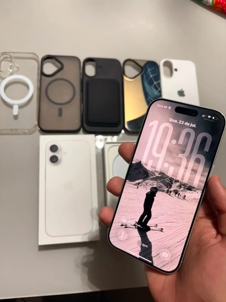 Iphone 17 Branco 256GB - Foto 3