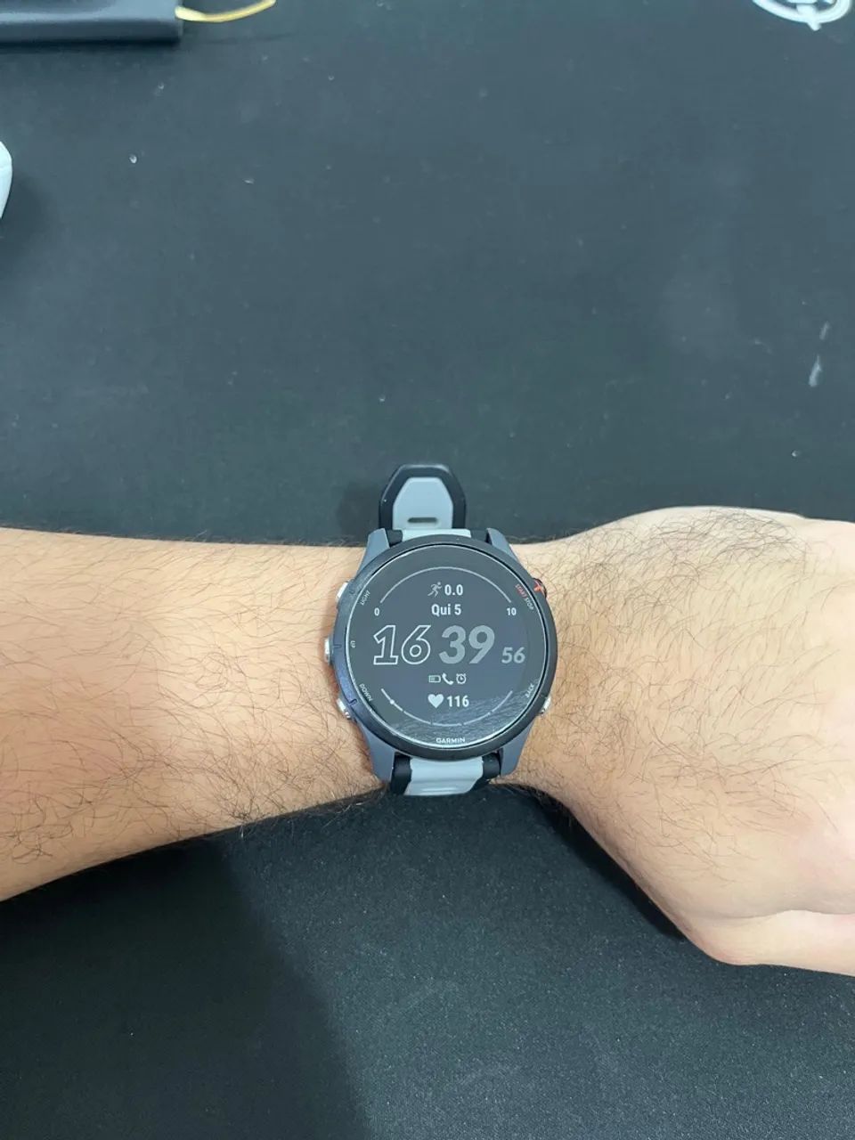 Garmin Forerunner 255 GPS 46mm Impecável + NF + Caixa + 2 Pulseiras - Foto 4