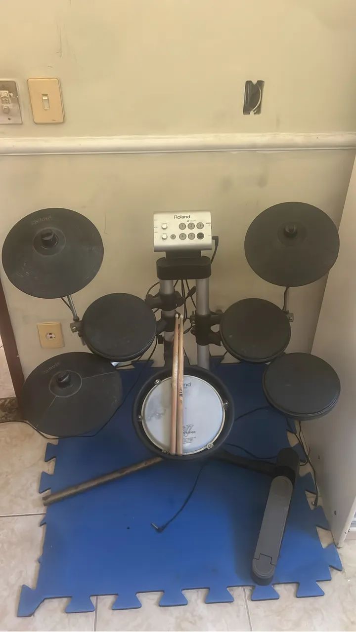 Bateria eletrônica Roland V-Drums Lite HD-1 - Foto 3