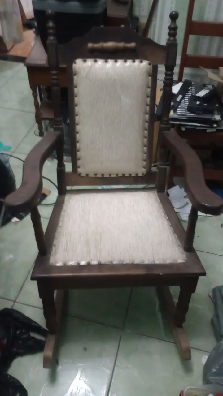 Cadeira da década de 60 em perfeito estado - Foto 2