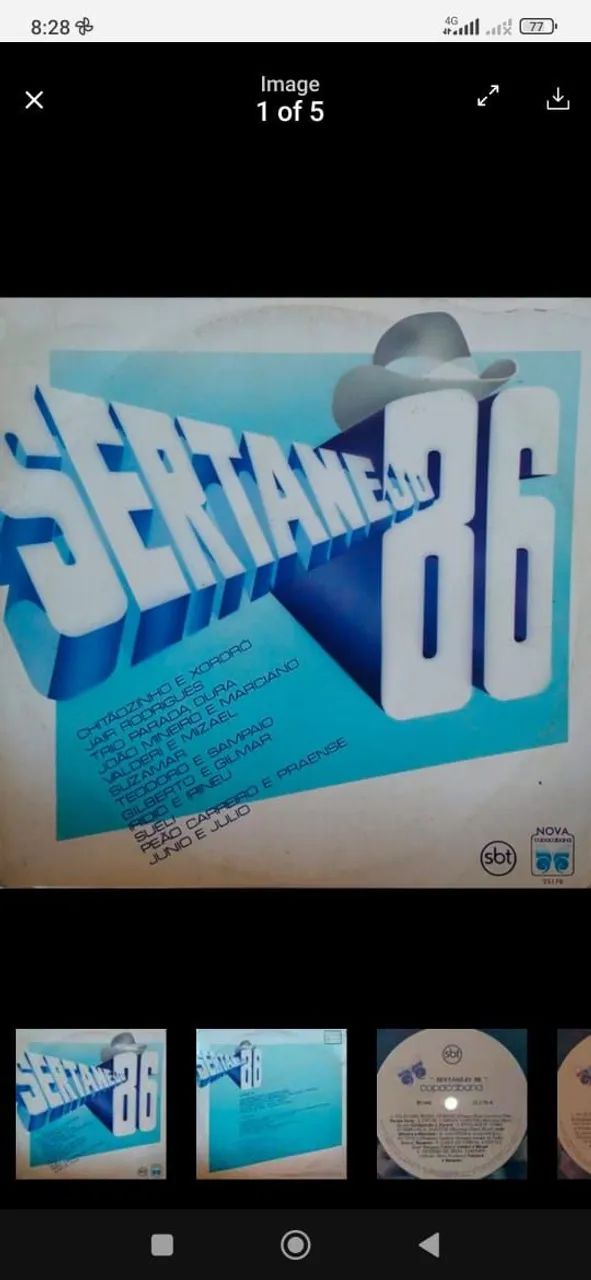 LP Sertanejo 86