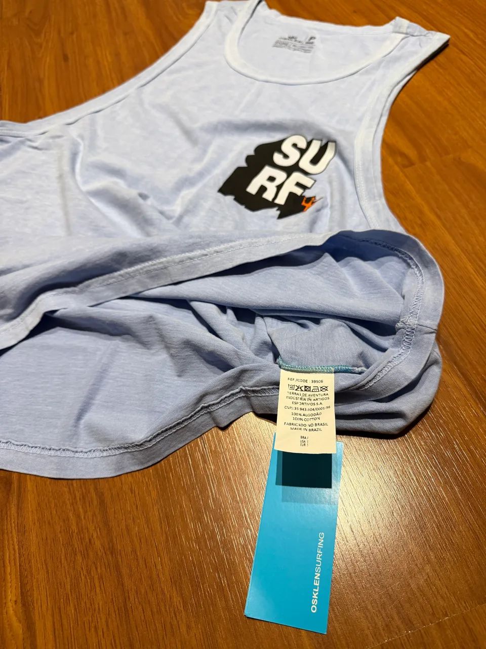 CAMISA REGATA OSKLEN SEM USO, NOVA! P - Foto 4