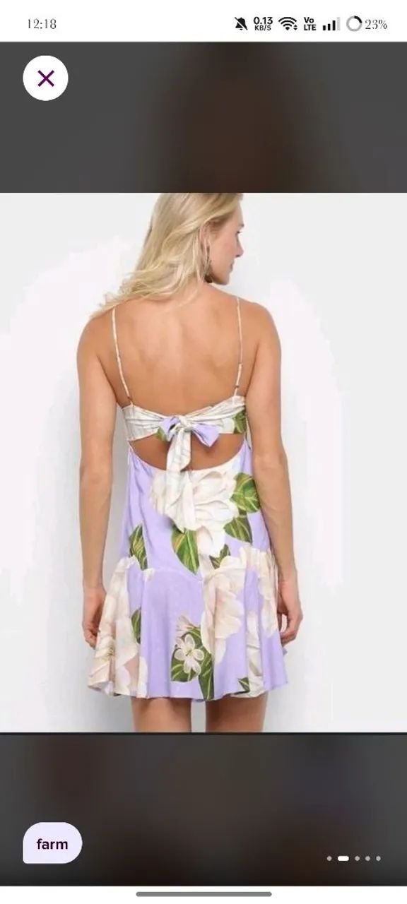 vestido farm doce flor - Foto 2