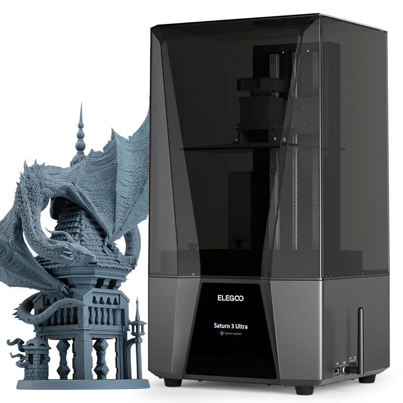 Impressora 3d Elegoo Saturn 3 Ultra Lacrada