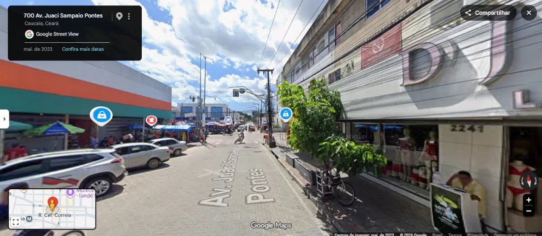 Repasse de dois pontos comerciais no centro de caucaia
