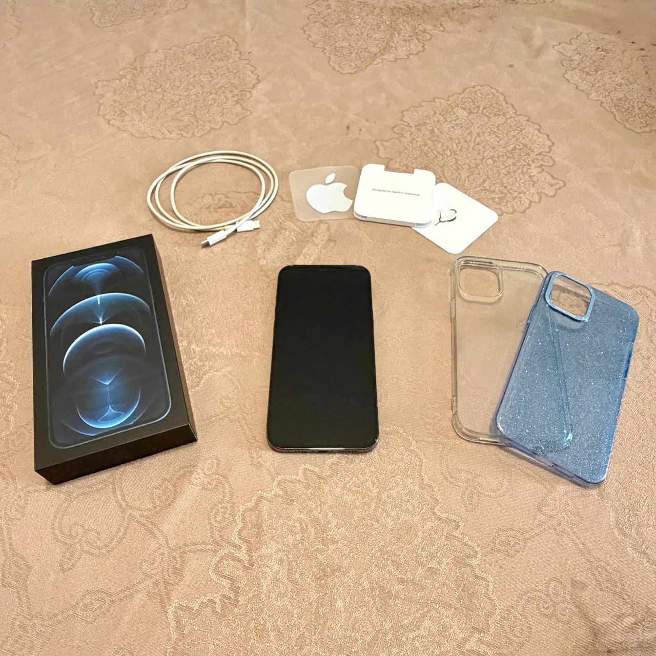 iPhone 12 Pro Max 128 GB - Azul Pacífico + Caixa e acessórios |   - Foto 2