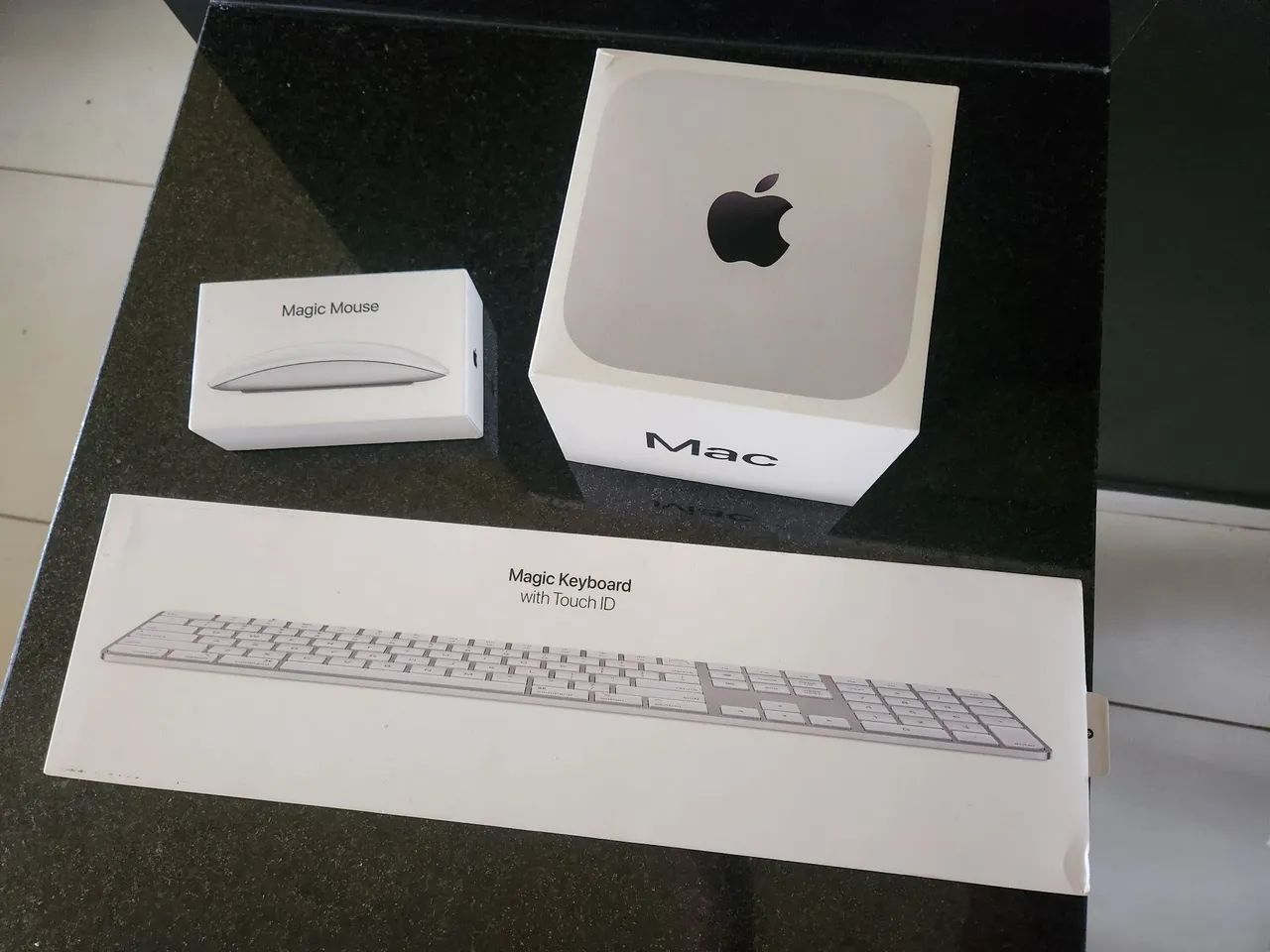 Teclado e Mouse portátileis magic Apple 