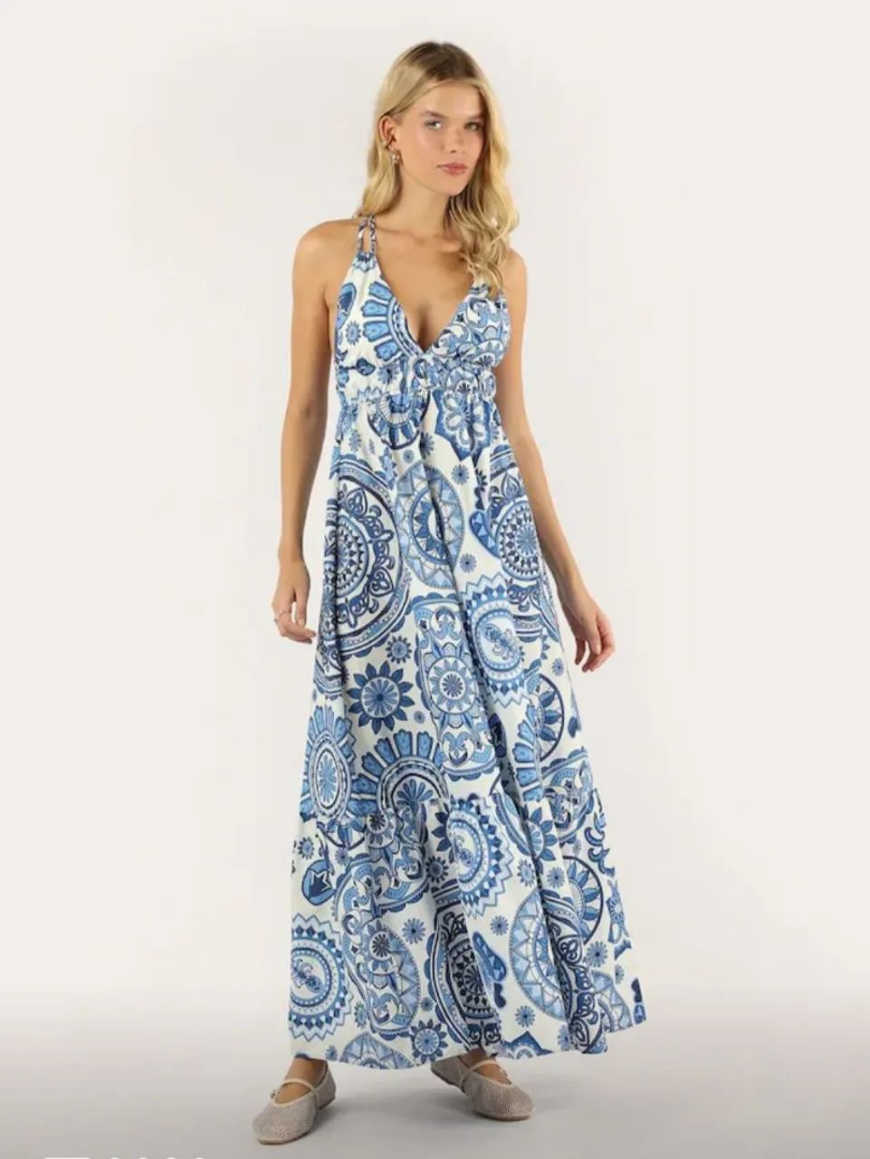 Vestido longo mandala - Foto 3