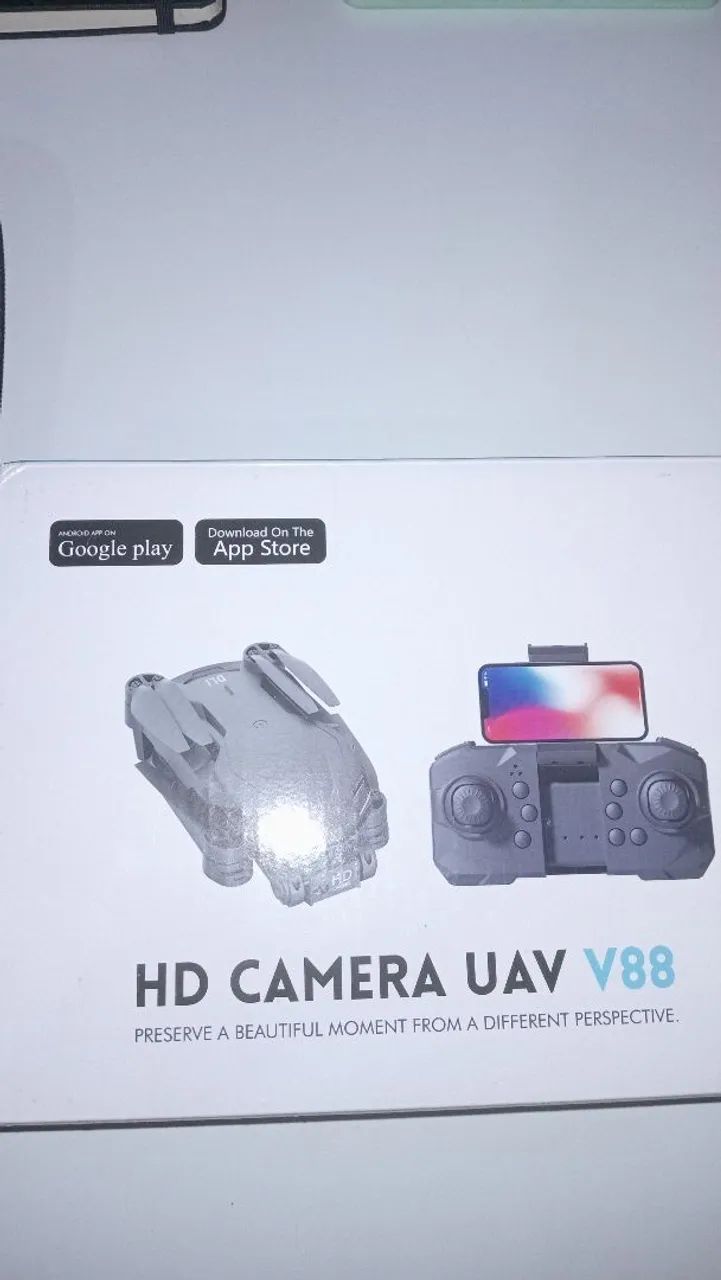 Drone HD V88 dobrável  - Foto 2