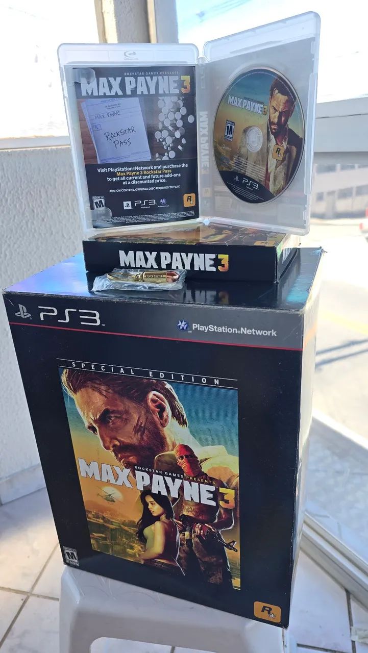 Max Payne PS3  Collectors Edition 