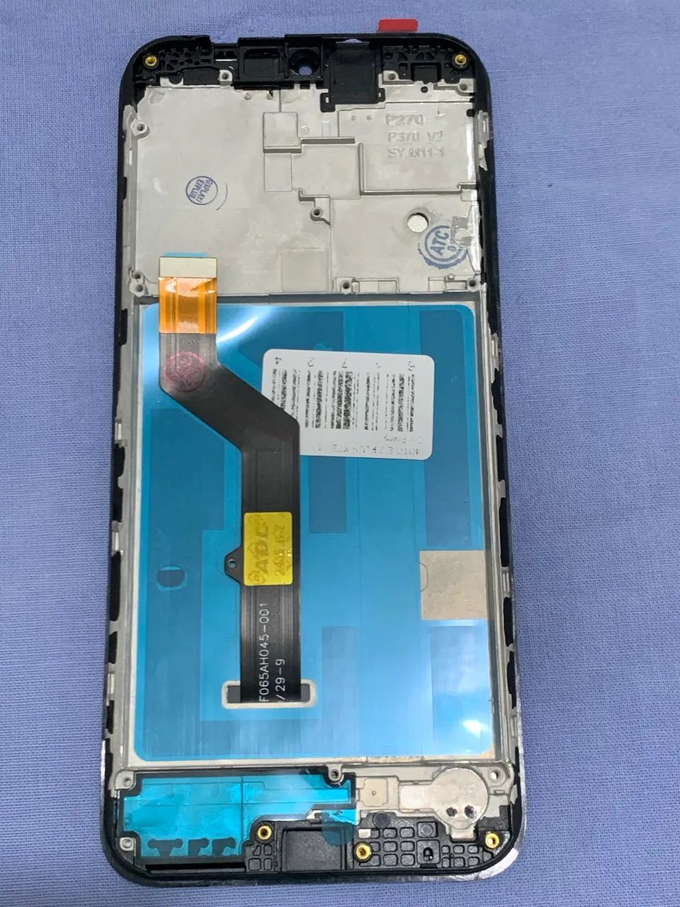 Tela Moto E7 Plus XT-2081 com aro  - Foto 3
