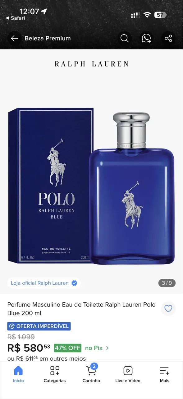 Vendo polo blue 200 ml - Foto 2