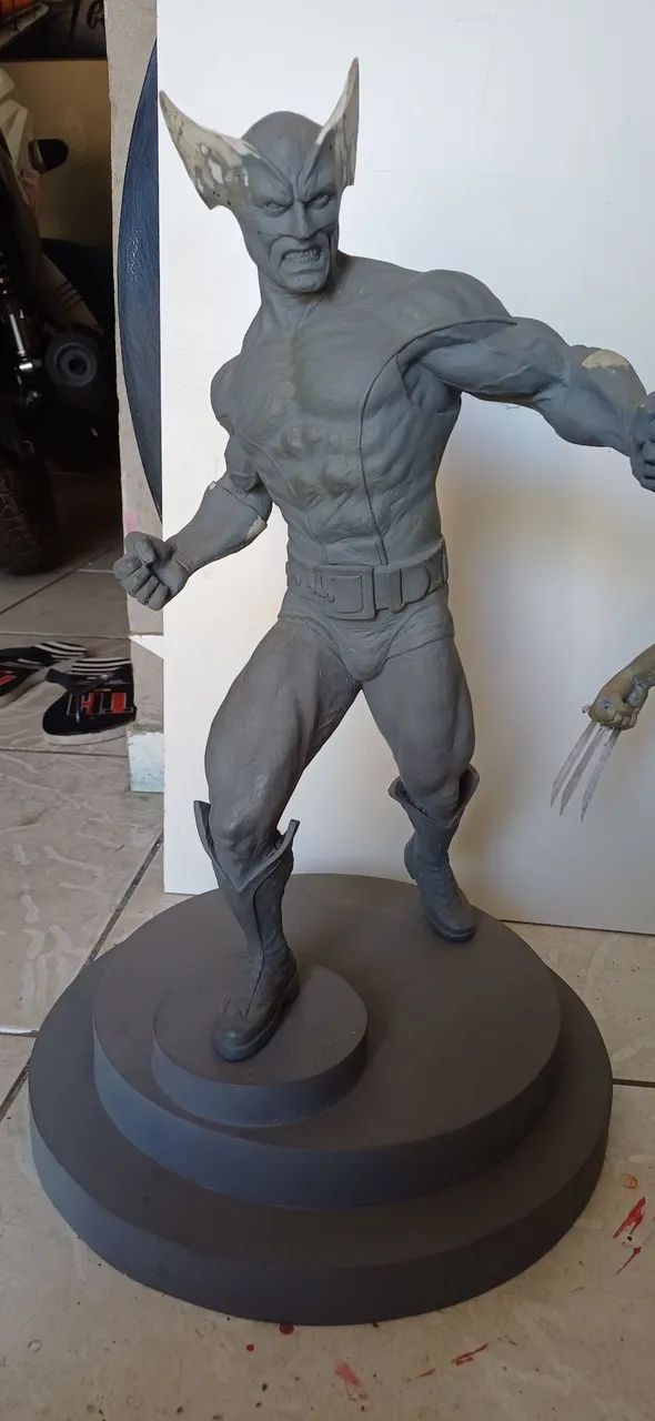 Wolverine comics resina 