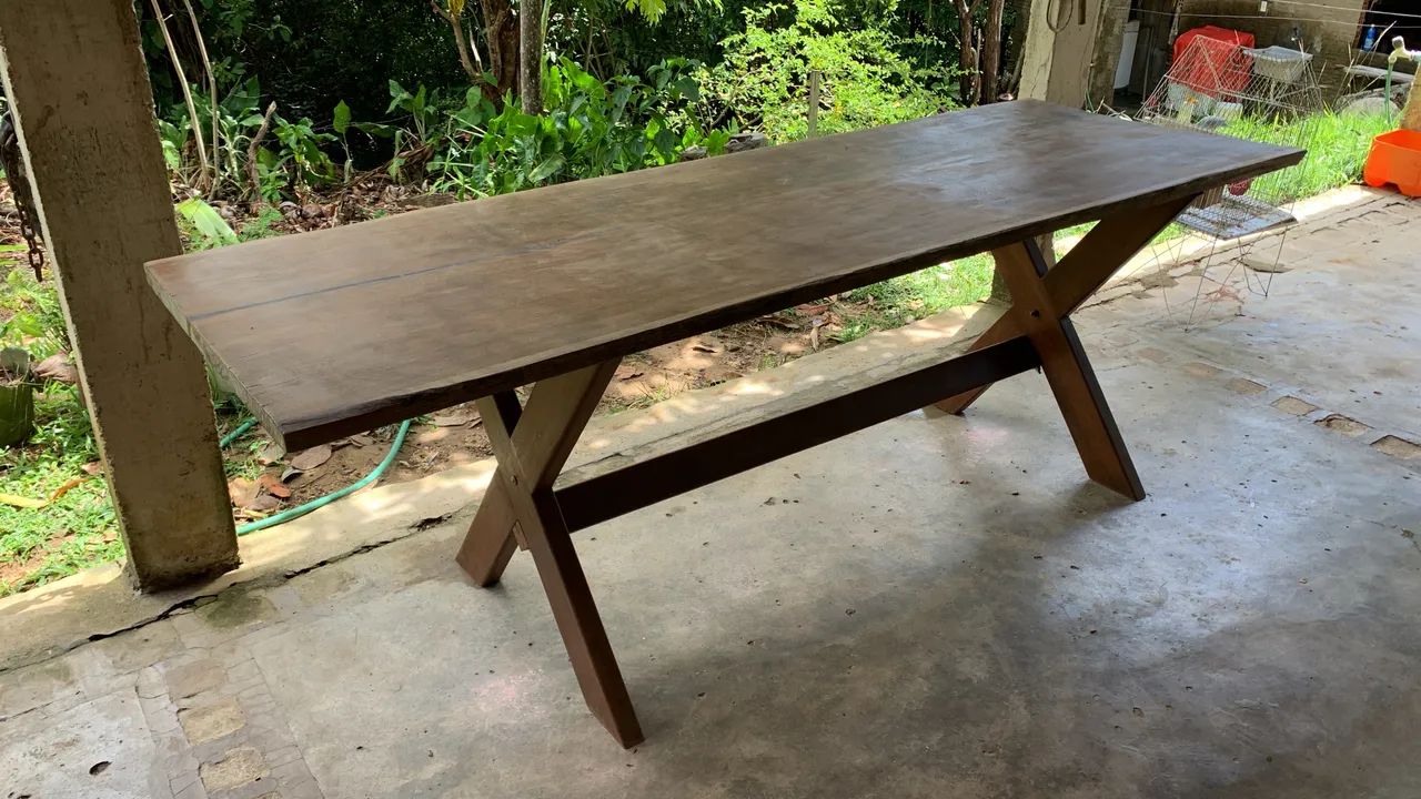 Mesa de jatobá inteira 3,20 - Foto 3