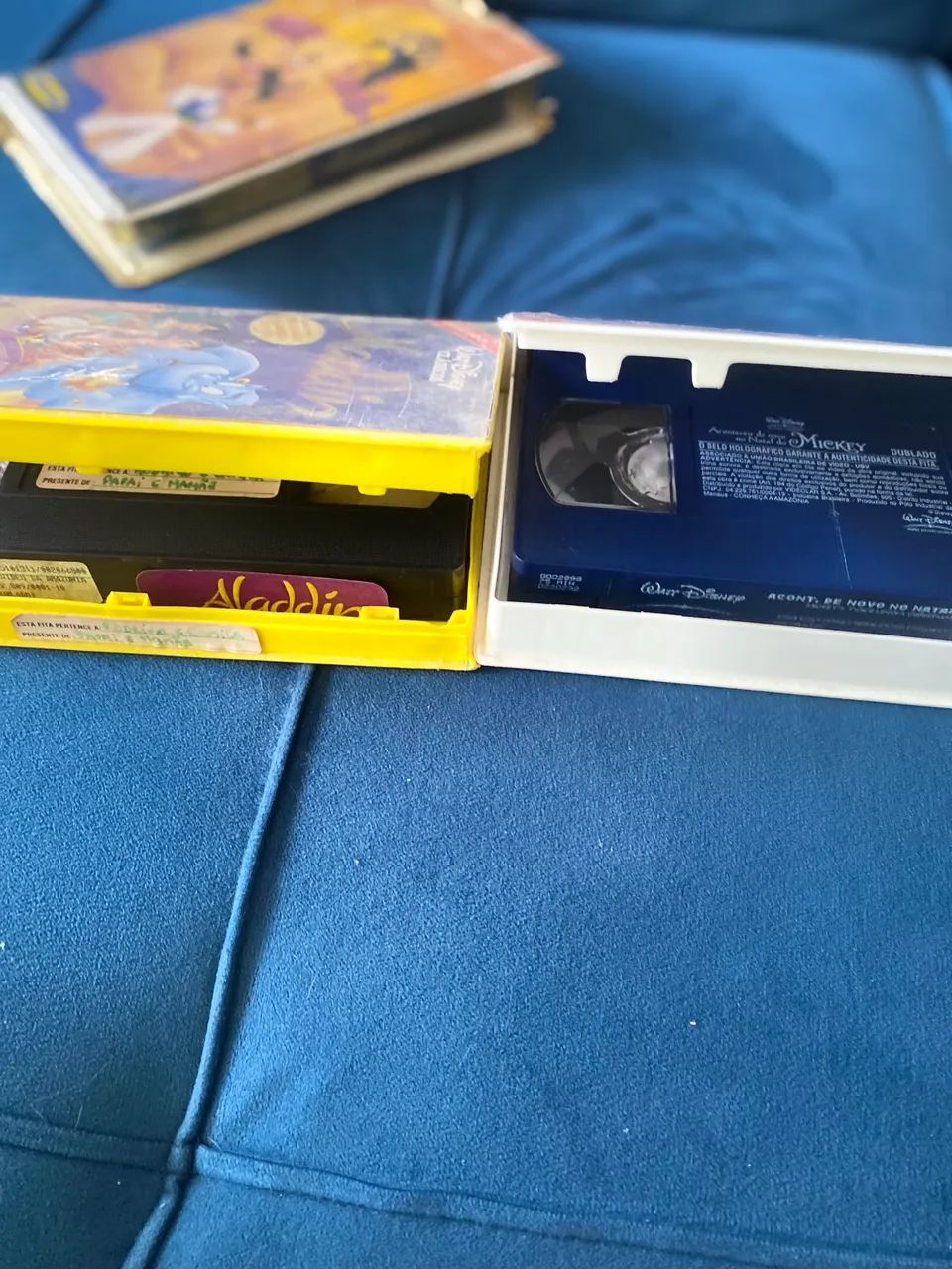 Fitas vhs antigas 