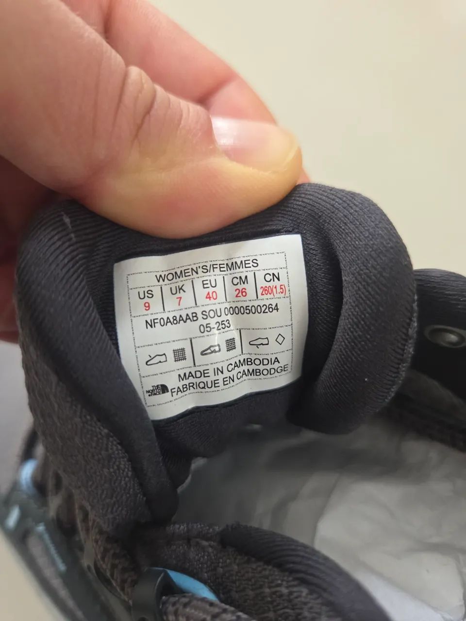 Tênis The North Face Feminino Hedgehog Goretex Trilha Caminhada Tamanho 38/39 USA 9 - Foto 6