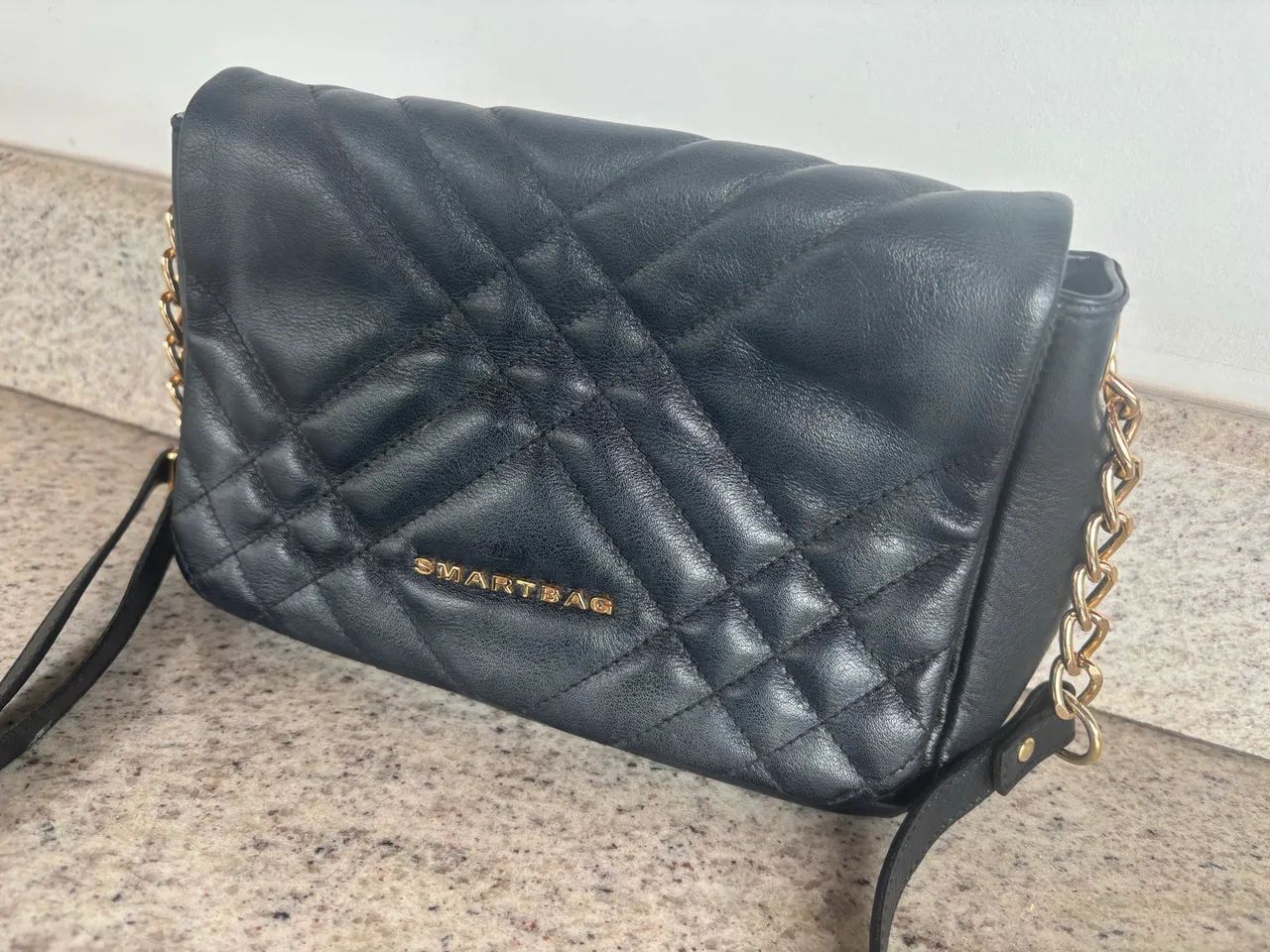 Bolsa em couro da marca smartbag - Foto 3