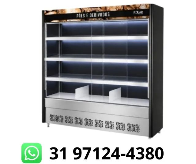Vitrine para Pães 2,1 metros Polar