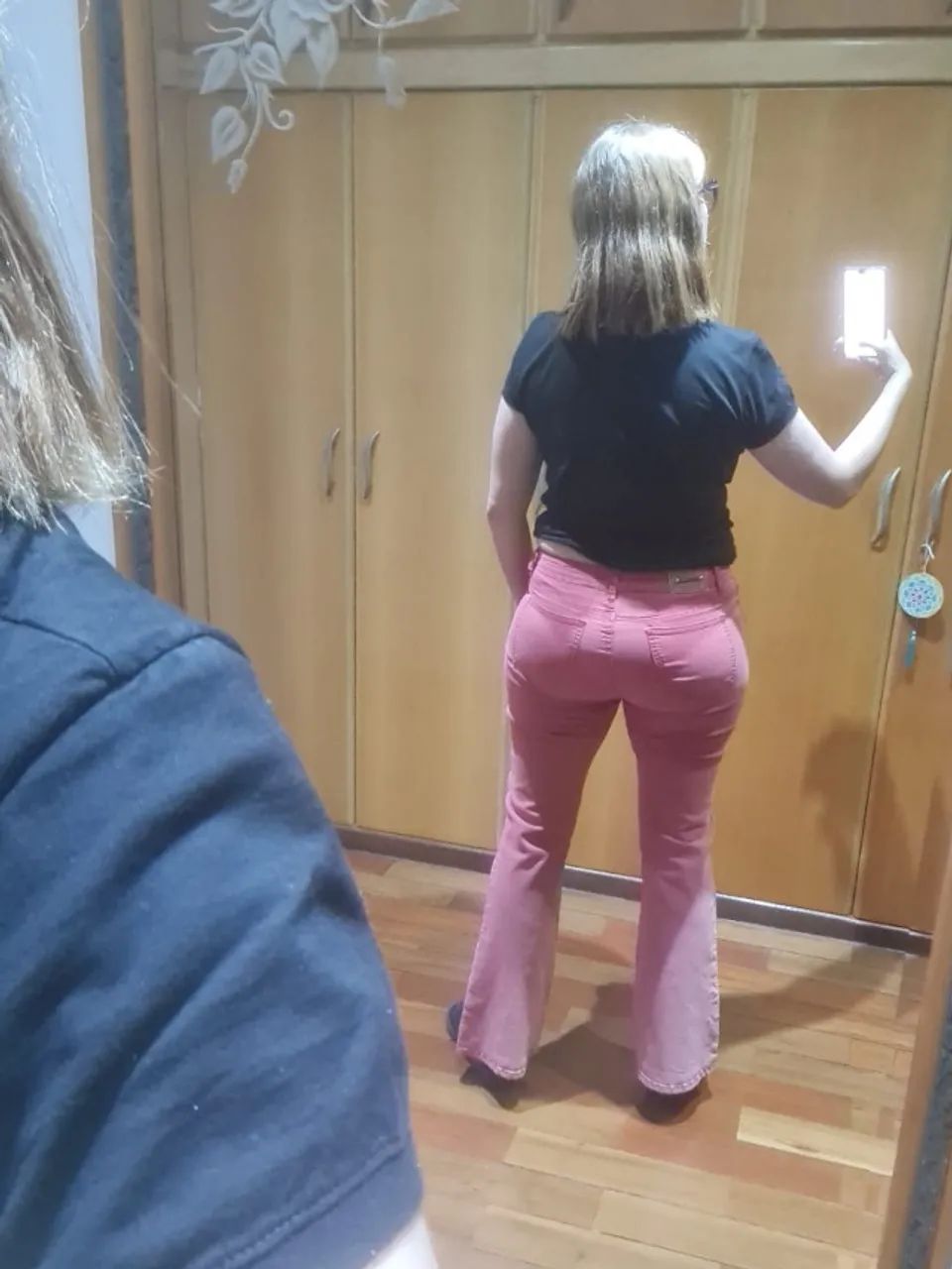 Calça Mamo basic jeans flare 44 - Foto 2