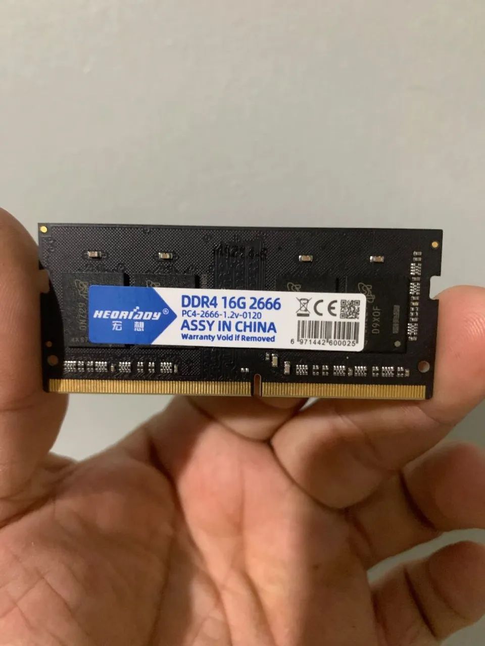 MEMÓRIA RAM 16GB DDR4 DE NOTEBOOK