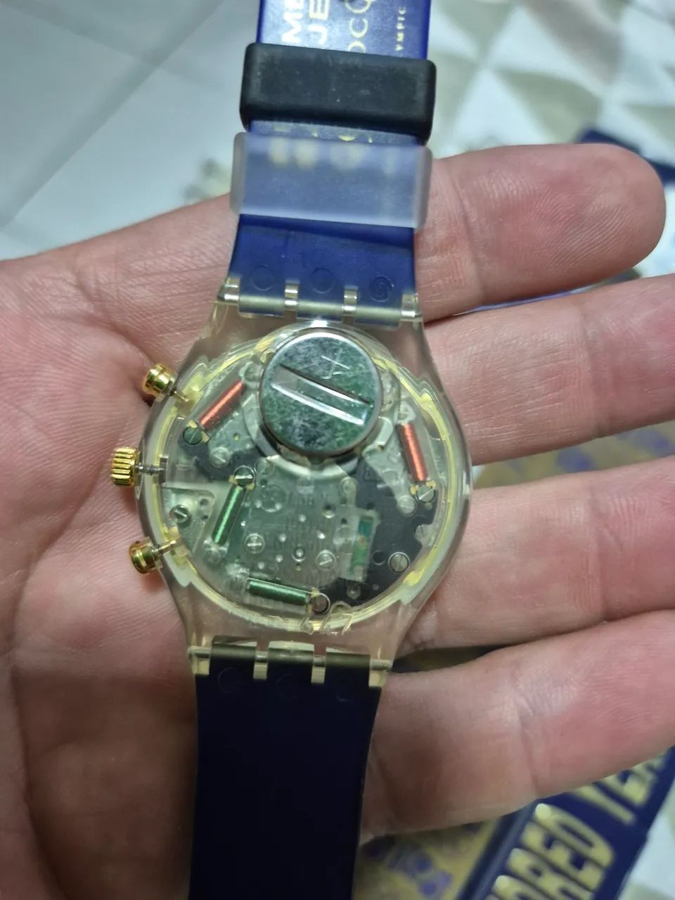 Relogio swatch edição especial OLYMPIC 100 YEARS - Foto 5