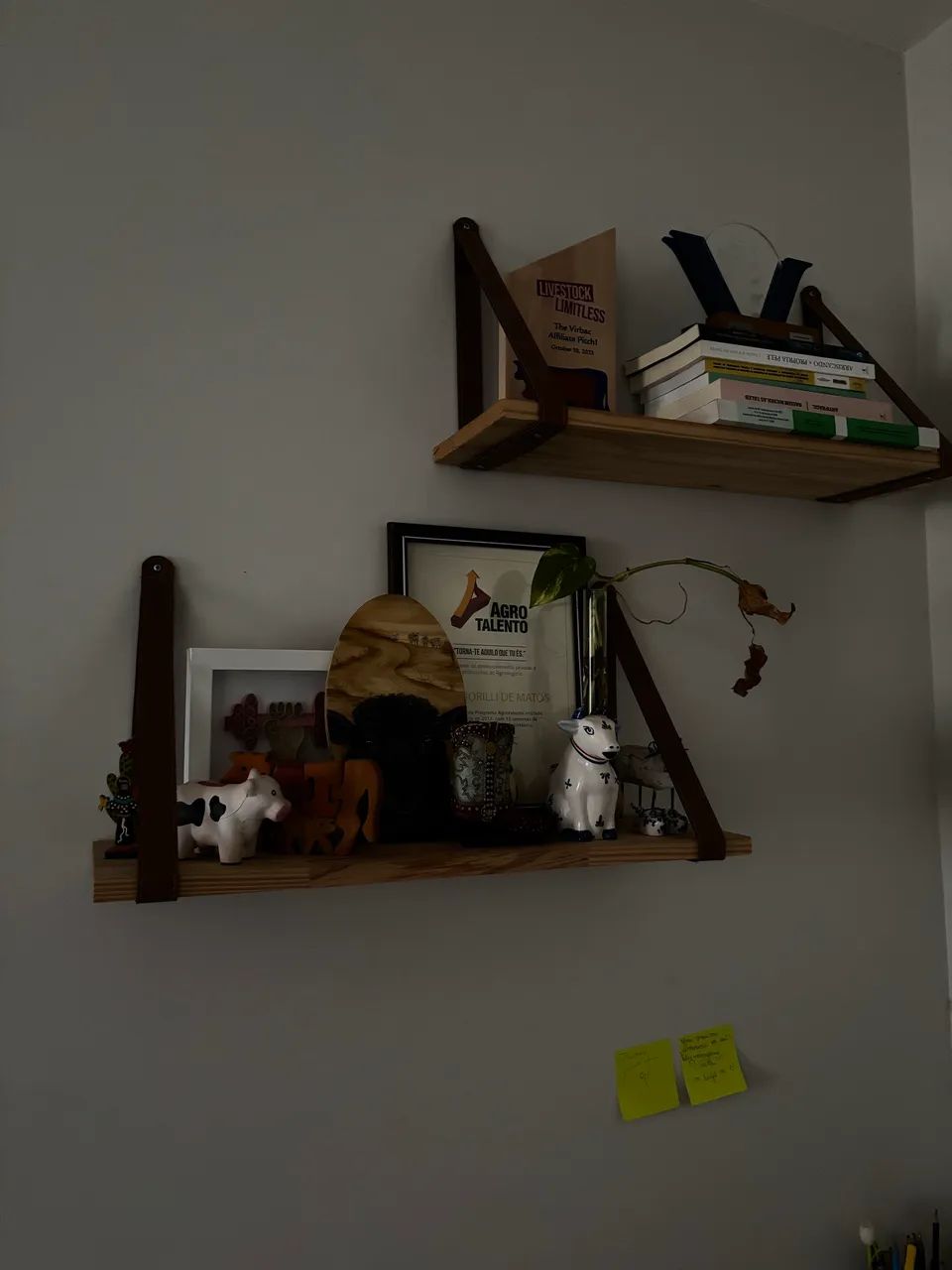 Prateleiras de parede - Alça de couro  - Foto 2