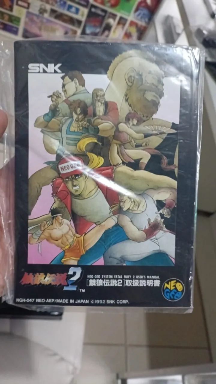Fatal Fury 2 original japonês para Neo Geo AES - Foto 4