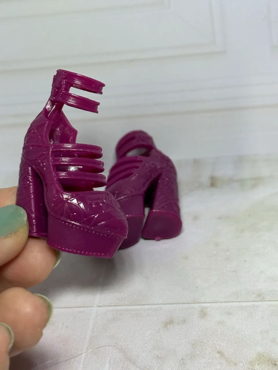 Sapato boneca monster high draculaura original g3 - Foto 4