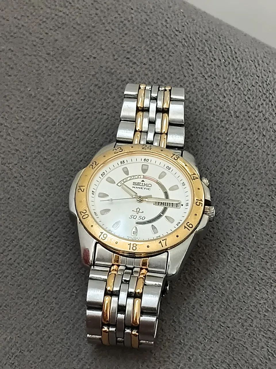 Relógio Seiko SQ50 automático 