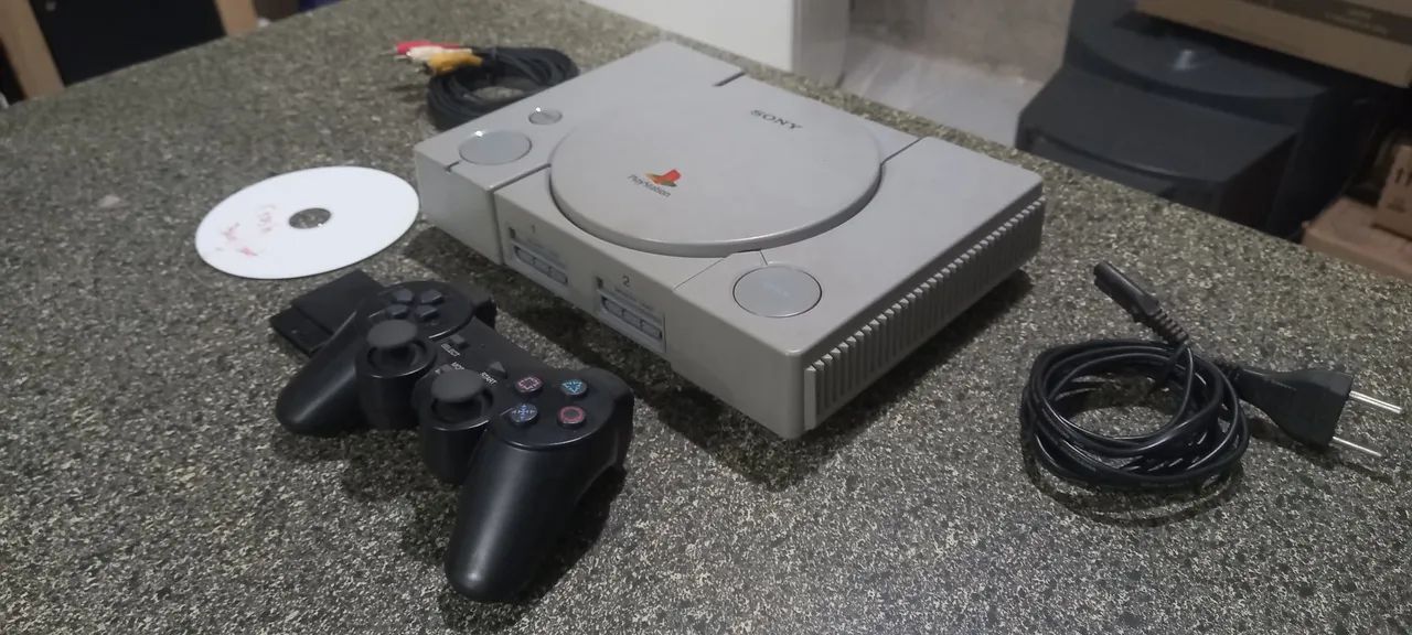 PS1 Fat destravado e funcionando tudo - Foto 2