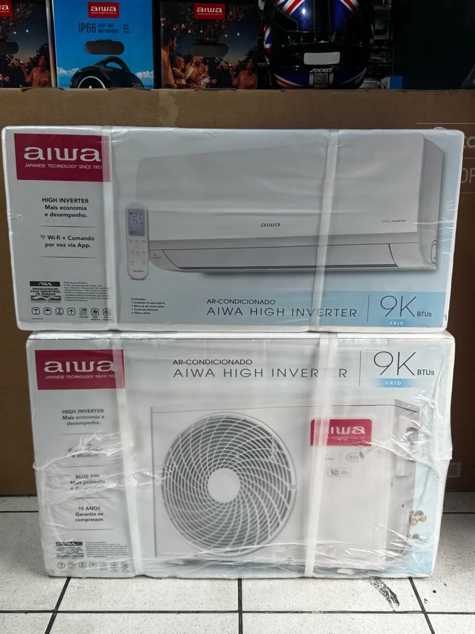 Ar-condicionado split novo 
