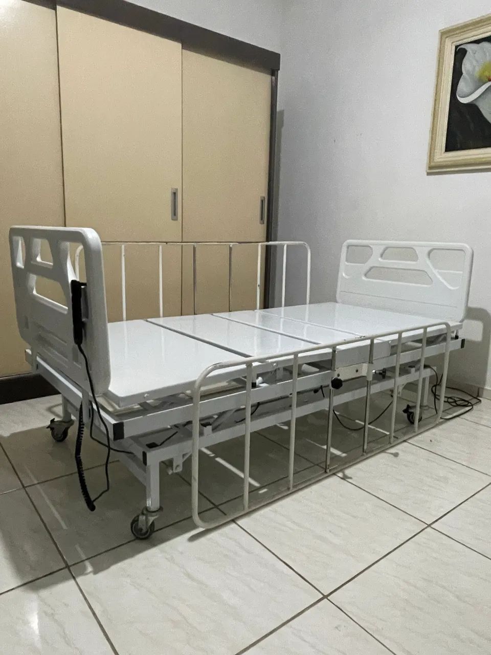 Cama hospitalar elétrica usada - Foto 5