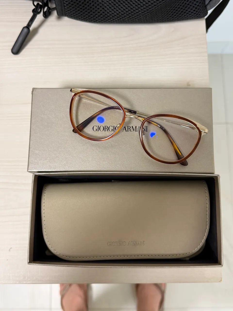 Armação Óculos Giorgio Armani 