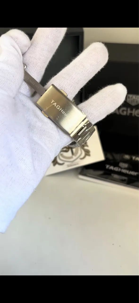 Relogio Tag Heuer Solargraph - Azul - 38mm - Automático - Safira - Prem AAA+ - Foto 3