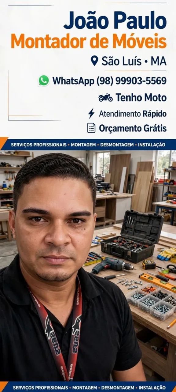 Montador de móveis André * 