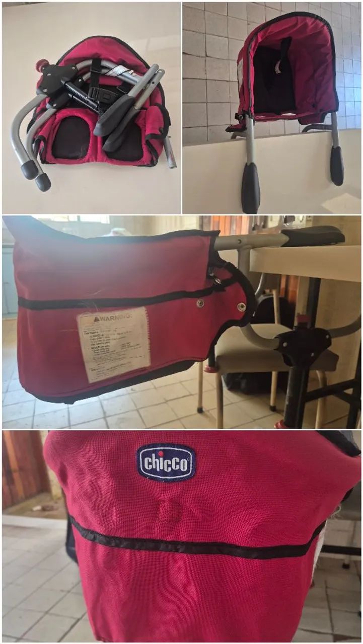 Cadeirinha alimentação encaixe na mesa Chicco  - Foto 5