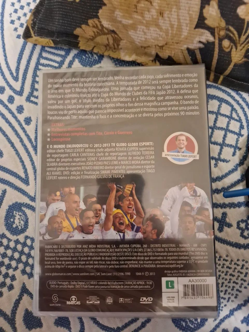 DVD Corinthians Campeão 2012 - Foto 3