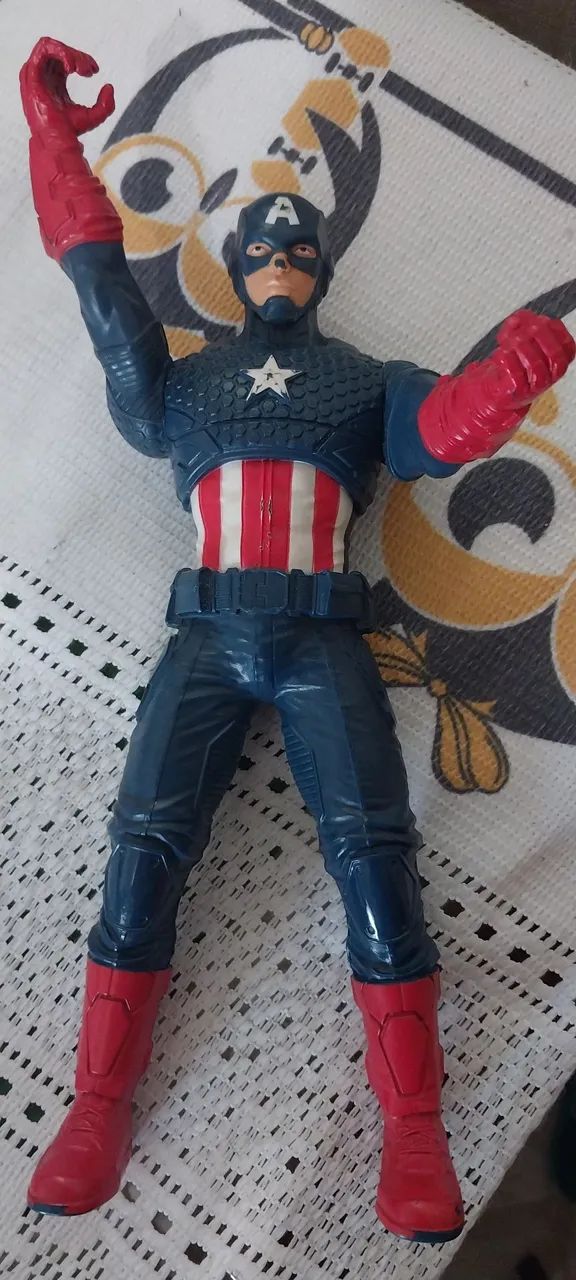 Boneco Marvel Capitão América  original  - Foto 5