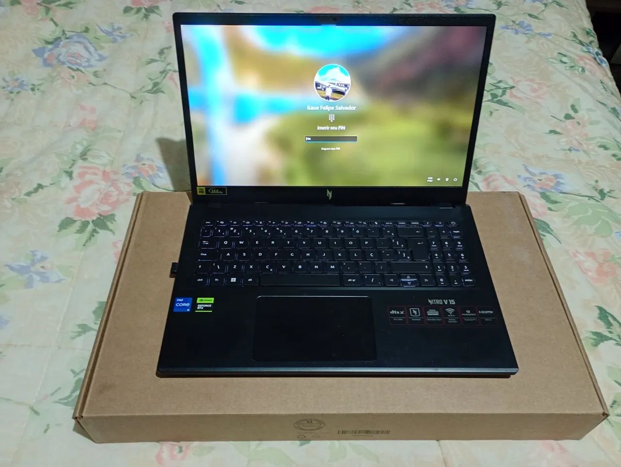Notebook Gamer Acer Nitro v15