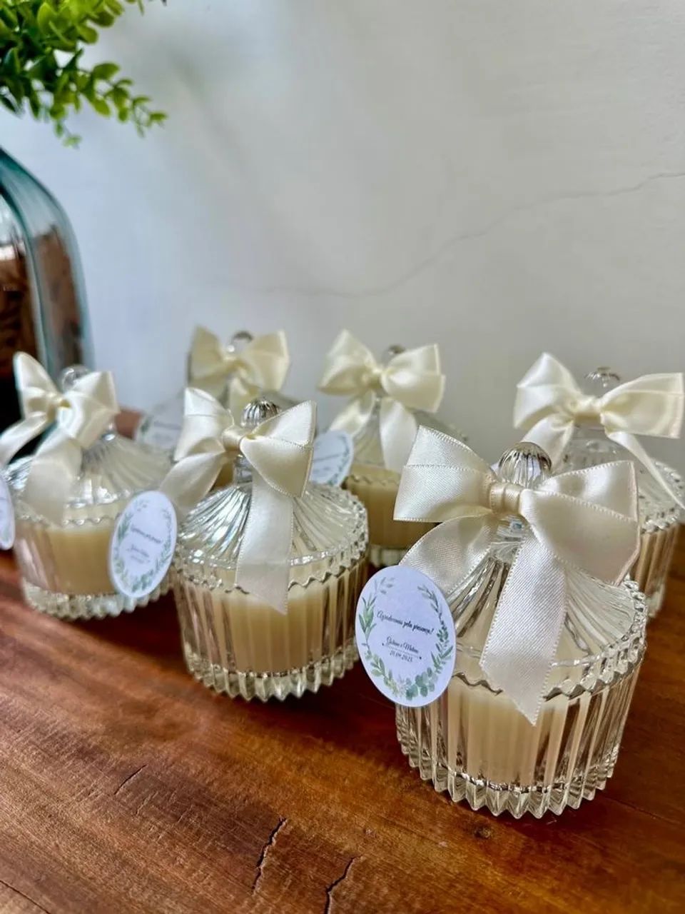 Lembrancinhas velas em pote de acrílico - Foto 2