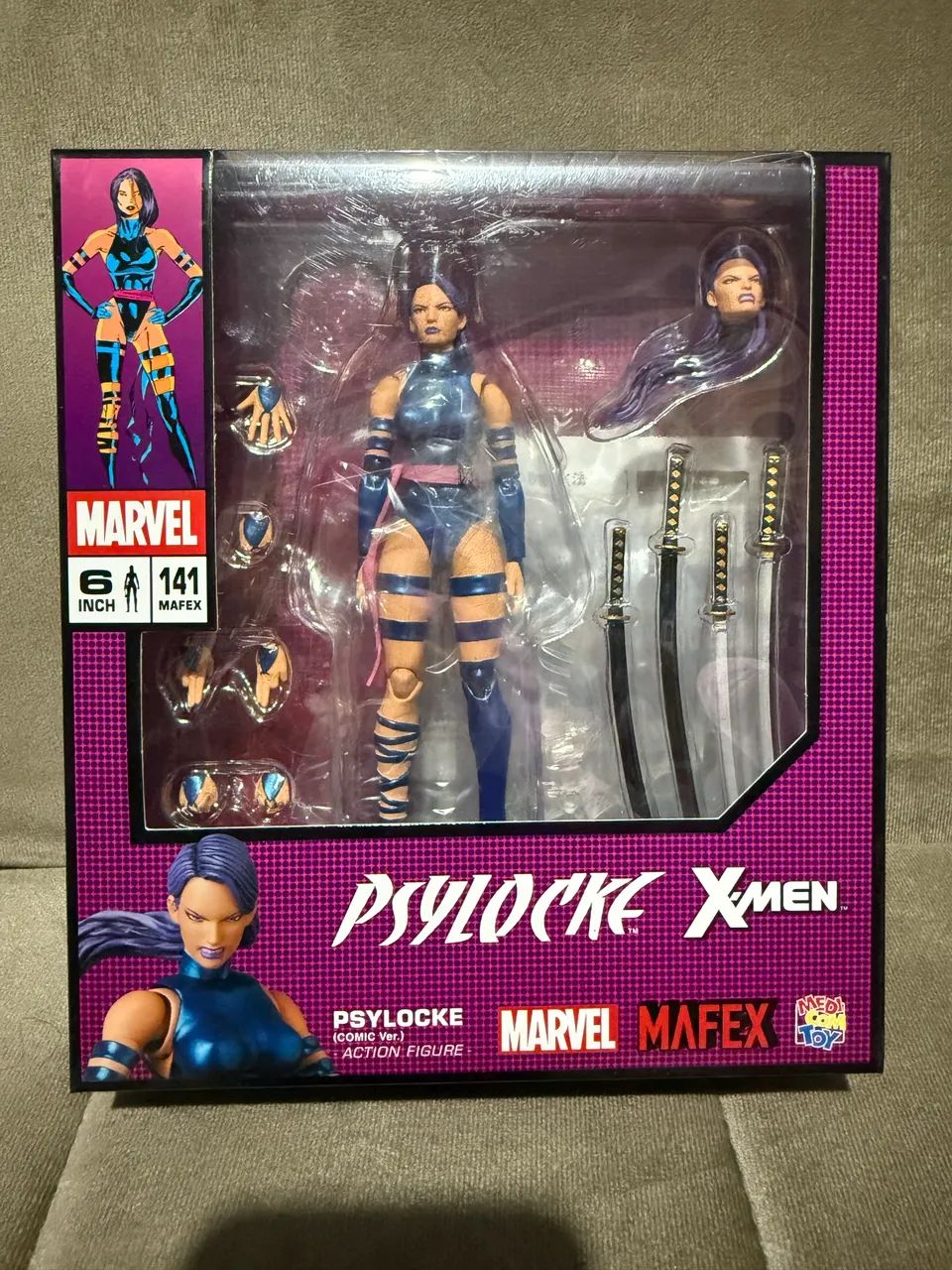 PSYLOCKE marvel mafex