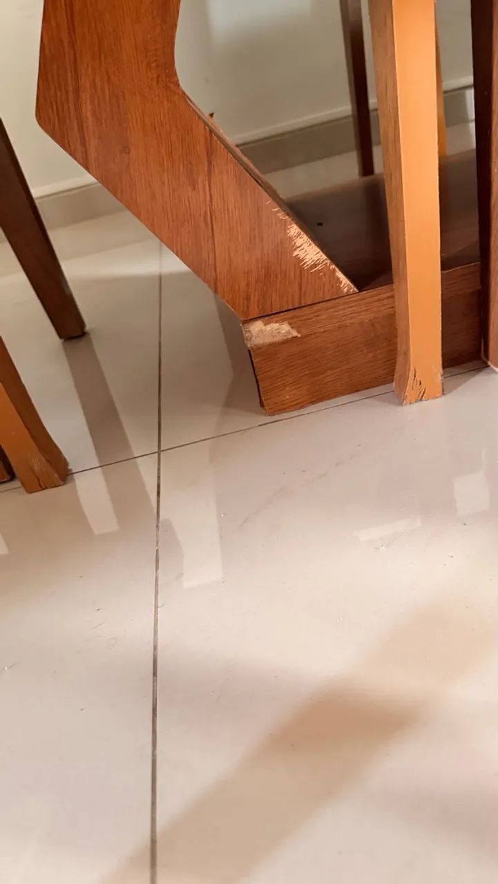 Conjunto mesa 8 cadeiras  - Foto 3