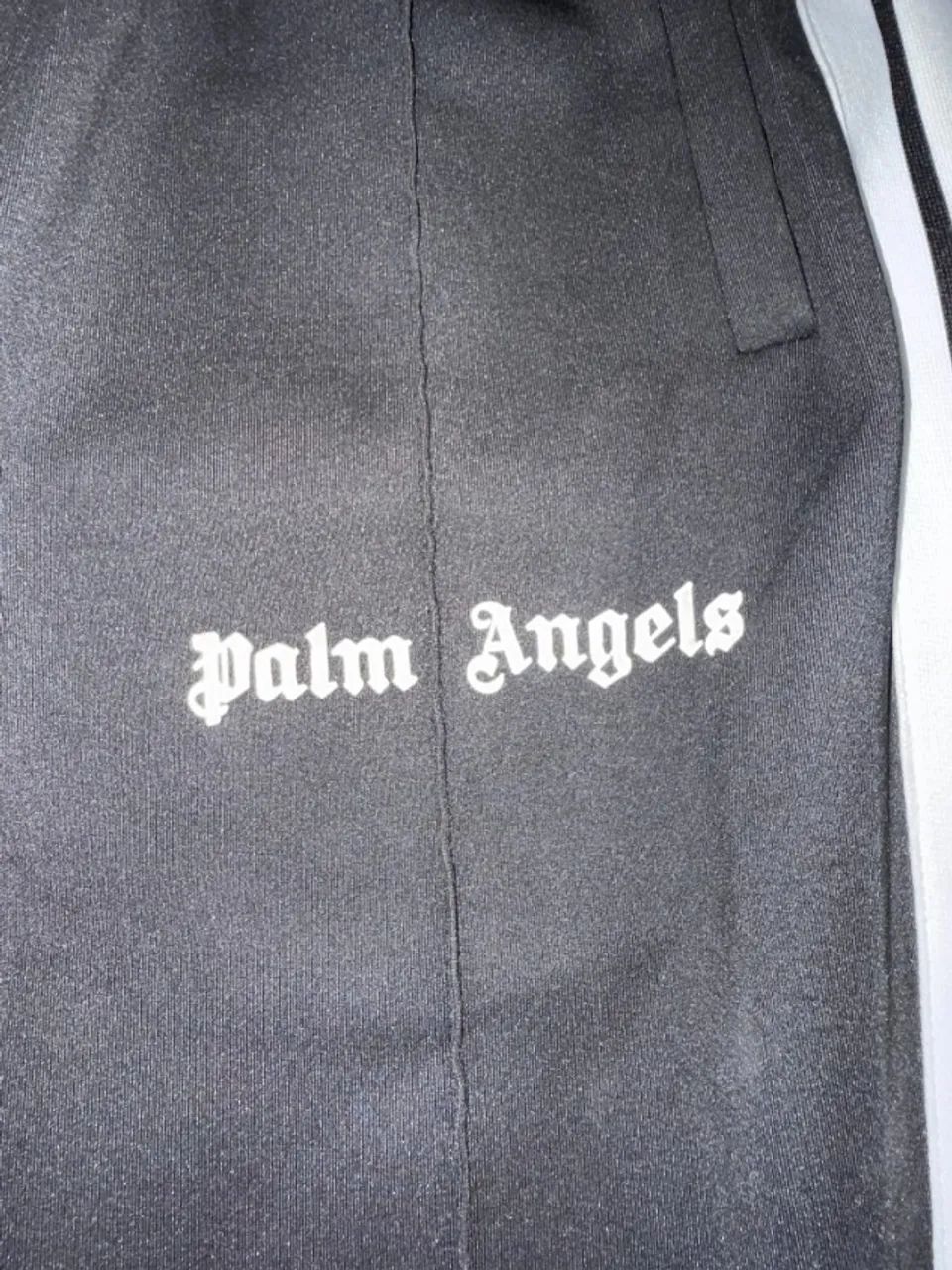 PALM ANGELS Classic Track Pants 'BlackWhite' - Foto 4